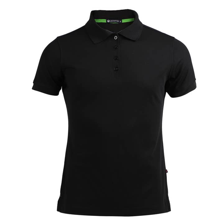 LeeHanTon - Wholesale Polo - Women's - Ladies' Solid Pique Sport Polo Shirt4