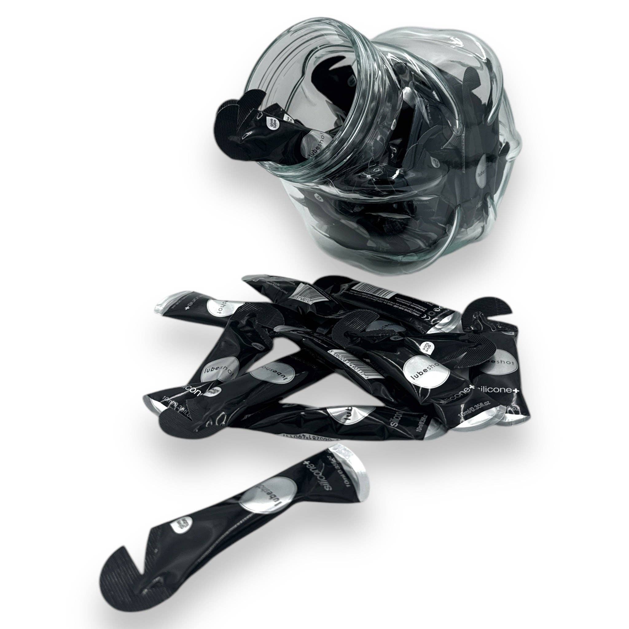 Kinky Pleasure - Wholesale Personal Lubricant - Give Lube - GL001 - Lubricant 50 Pieces in Glass Jar - Silicone0