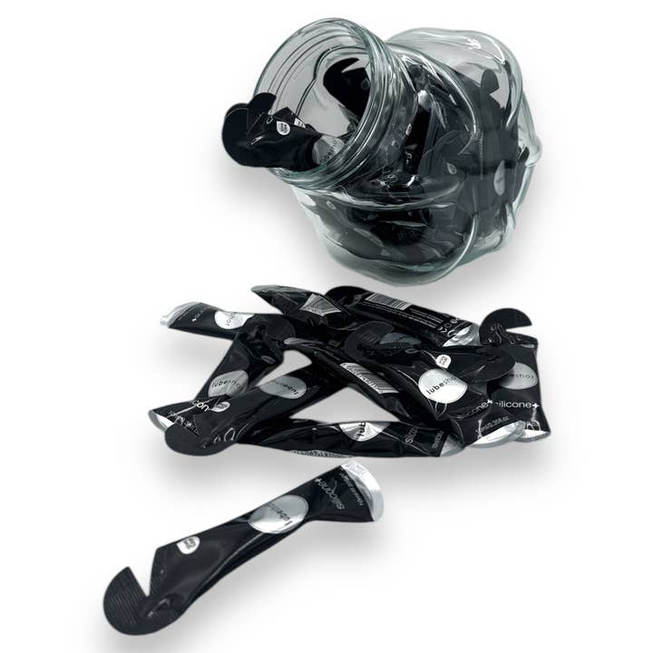 Kinky Pleasure - Wholesale Personal Lubricant - Give Lube - GL001 - Lubricant 50 Pieces in Glass Jar - Silicone