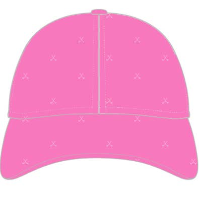 Crossed Golf Clubs (pink) Sun Goddess Tuck-in (ST570) for wholesale by Vimhue