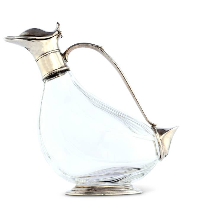 Vagabond House - Wholesale Decanter - Duck Pewter Wine Decanter
