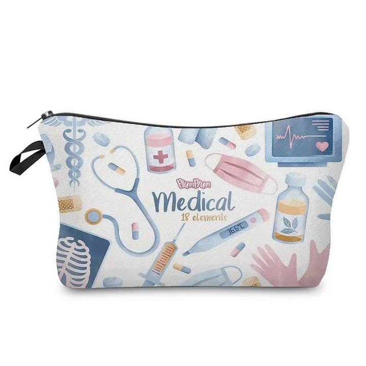 ACCITY - Wholesale Makeup/Cosmetic Bag - TRAVEL PORTABLE CARTOON NURSE COSMETIC BAG_CWAB22531