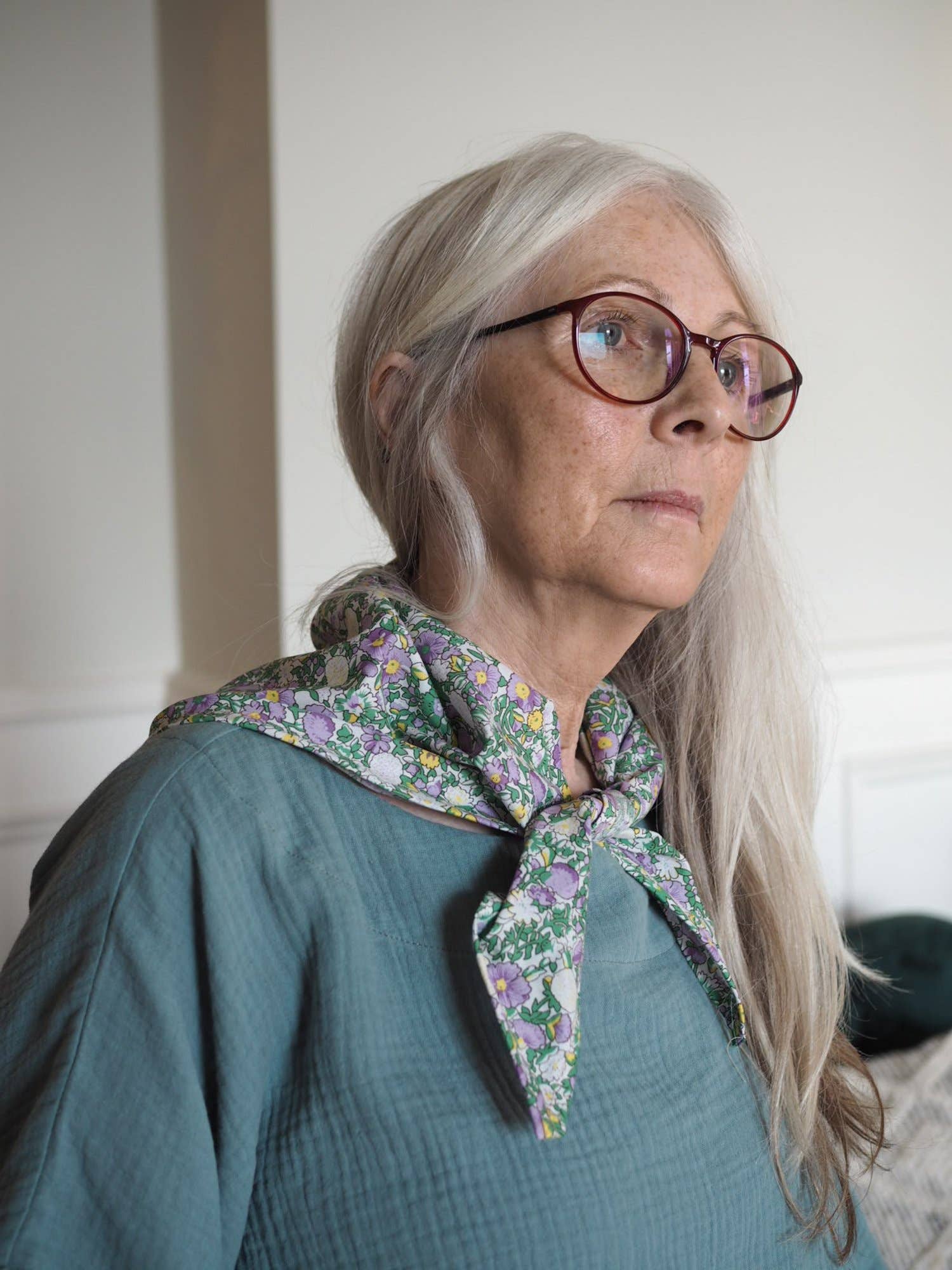 Roake Studio – Cachecol - Mulher por atacado – Lenço Triangular Neckerchief6