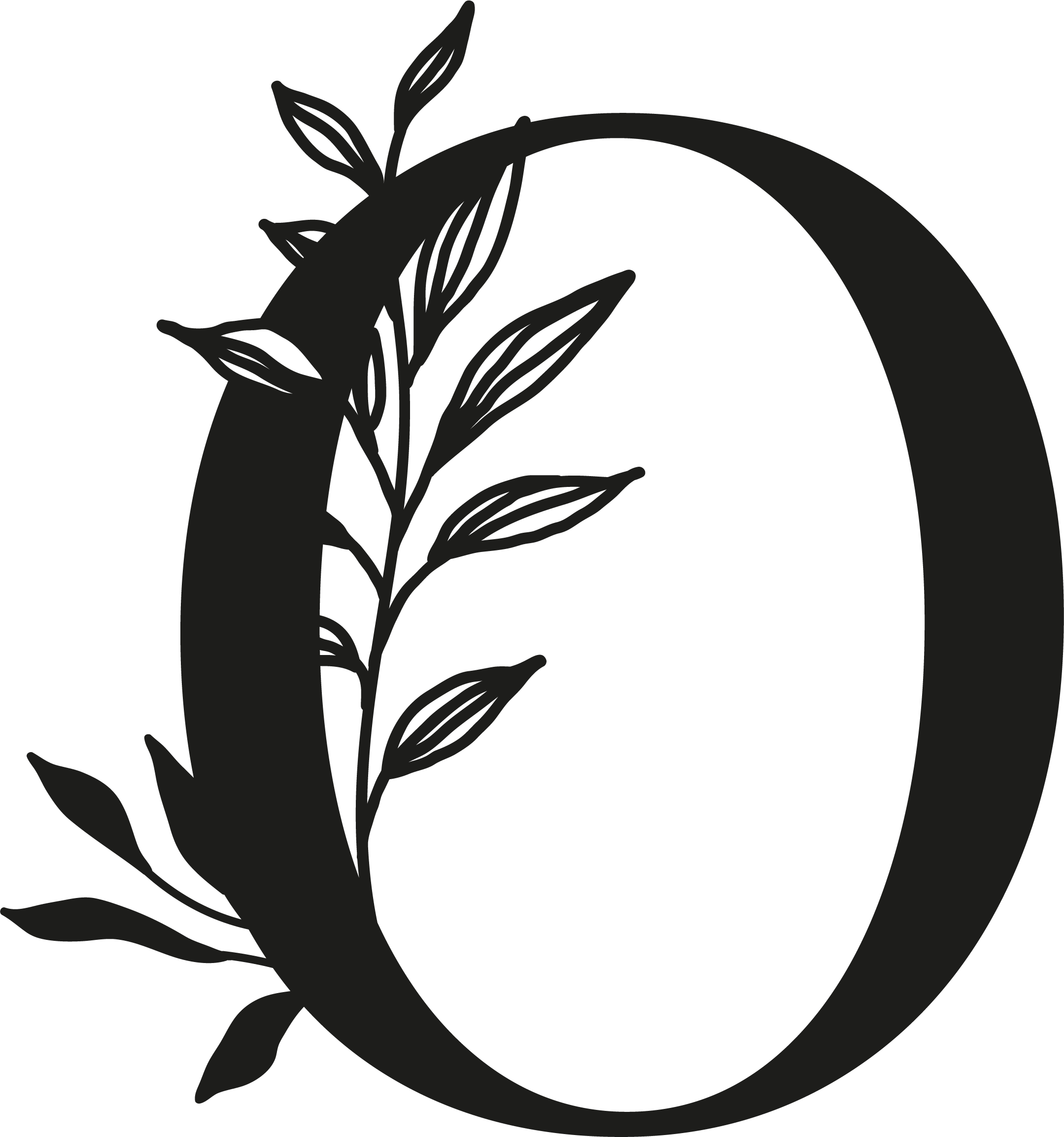 Keystone Steel Co. - Wholesale Wall Accent - Botanical Letter Wall Decor24