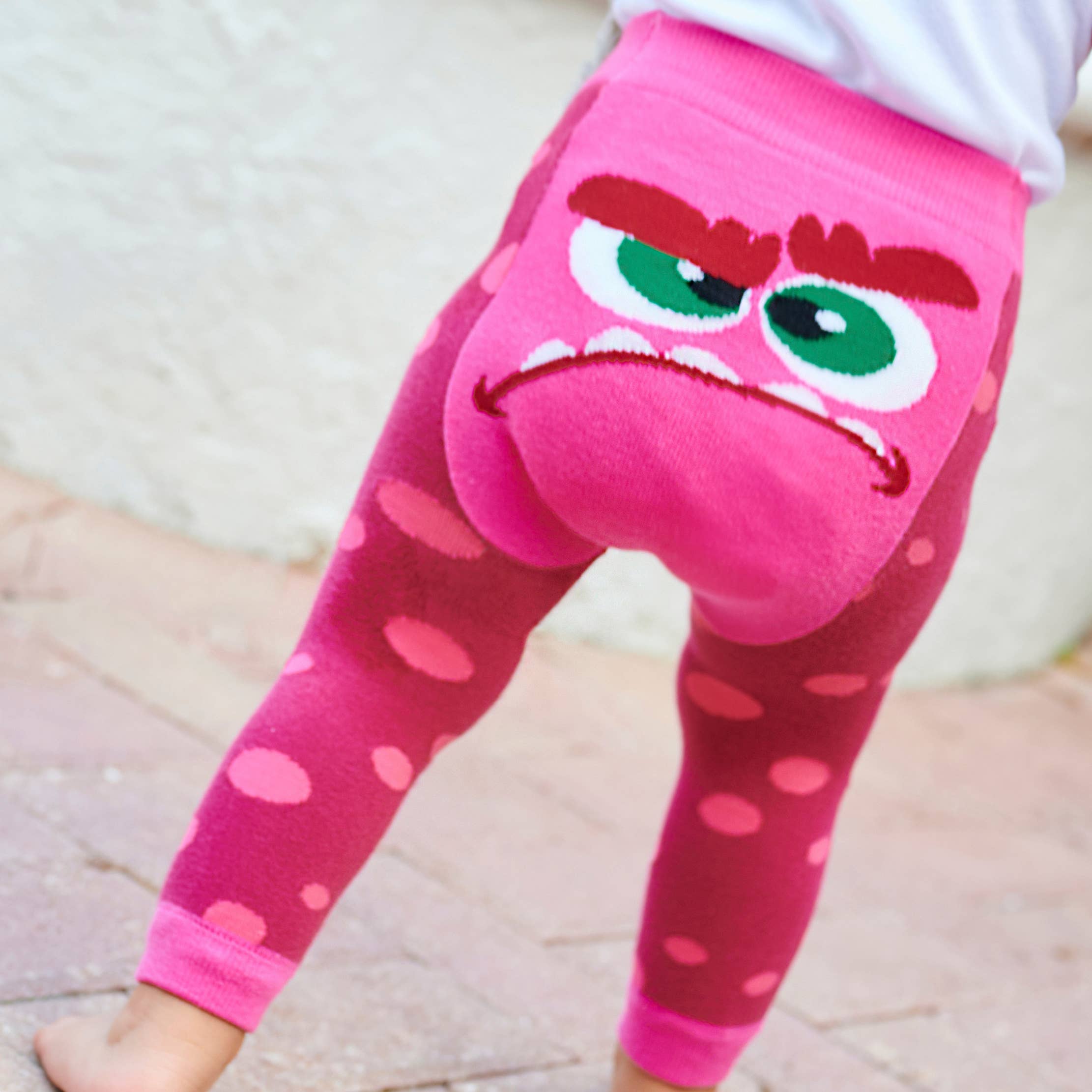 Boogie Toes - Venta al por mayor Leggings modernos - Niños - Mallas Funkie Funkie de Grumpy Monster Girl para bebé2