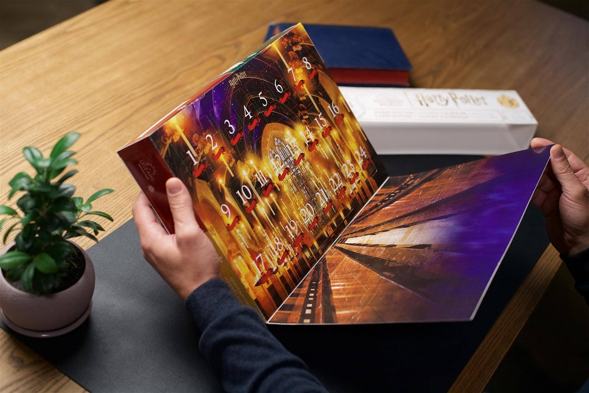 Ukidz LLC - Wholesale DIY Craft Kit - Kids - UGears Harry Potter™ Advent Calendar -Wooden 3D Puzzles3