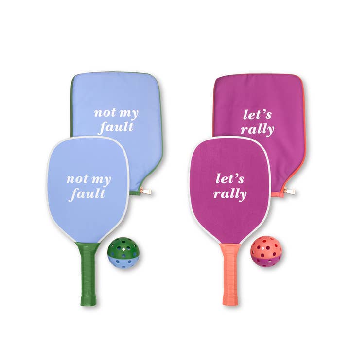 Kate Spade New York by Lifeguard Press - Wholesale Sporting Accessories - Pickleball Paddle Set, Let's Rally