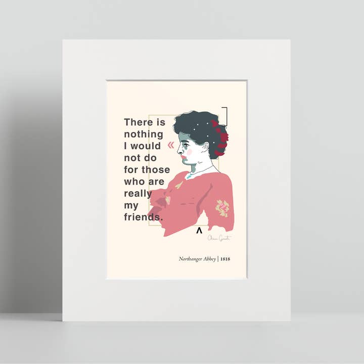 Addvent - Wholesale Art Print - Jane Austen Novels / Small Art Prints7