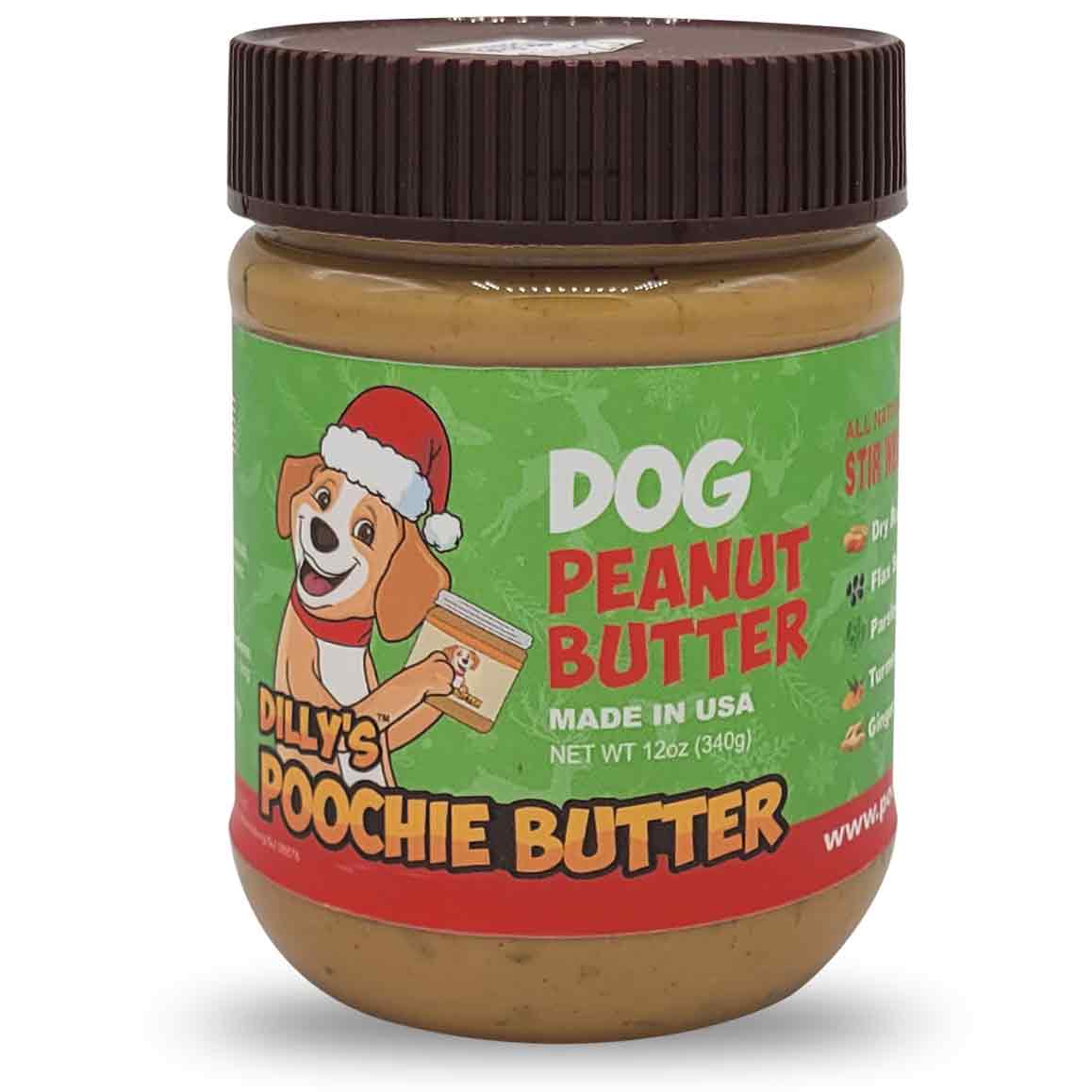 DILLYS POOCHIE BUTTER Dog Peanut Butter Squeeze Pack 8.2oz - The Fish & Bone