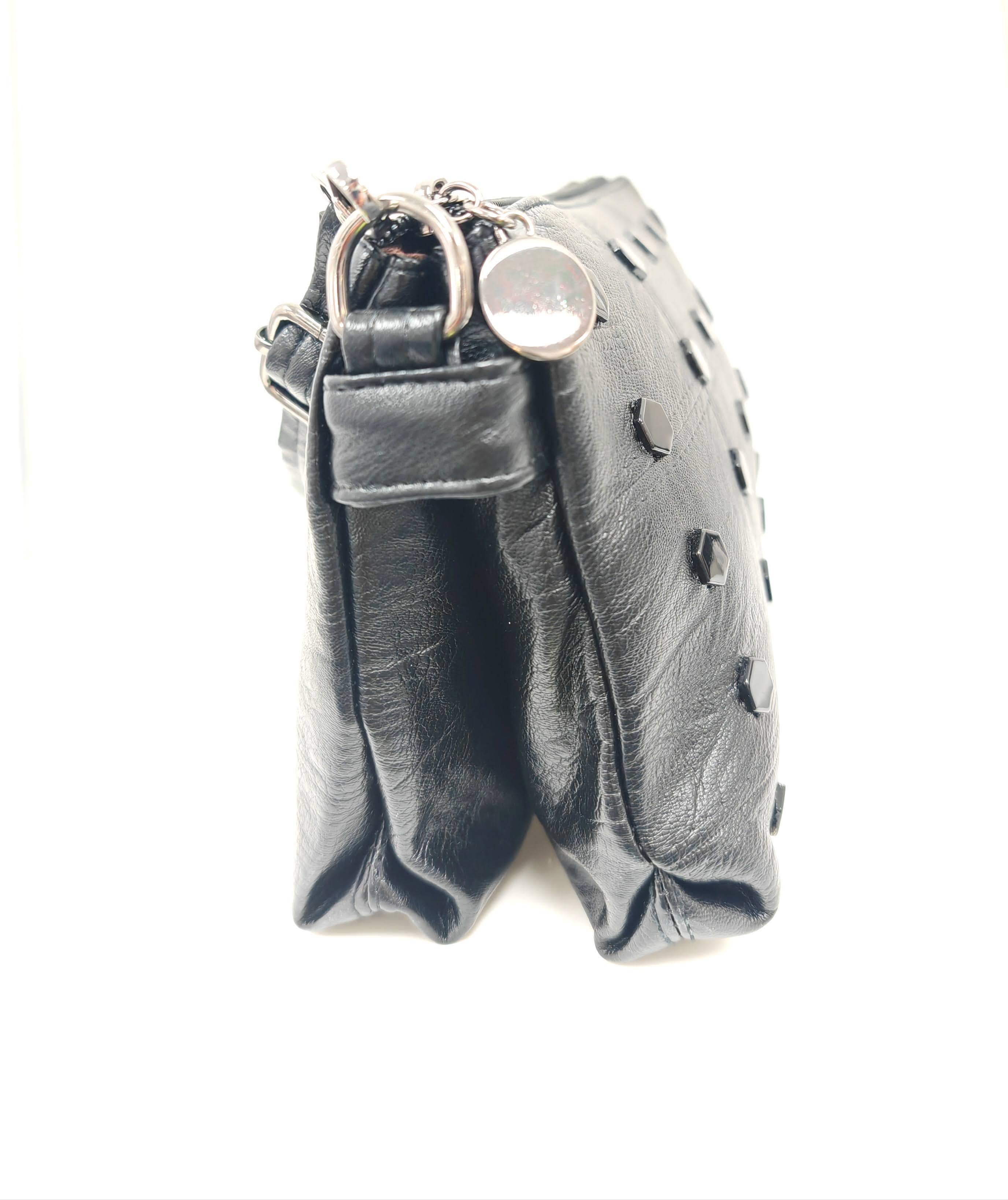 Superbia - Wholesale Crossbody Bag - Women's - Soft Pu Studs 2 Compartment Cross Body Bag Shoulder Bag10