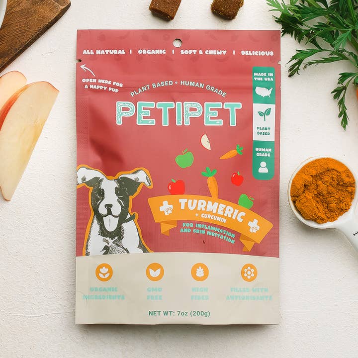 FRIANDISES AU CURCUMA pour la vente par PETIPET