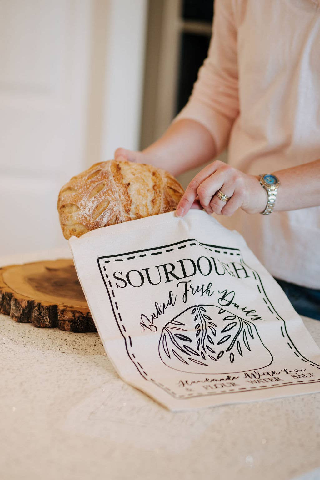 Your Green Kitchen – wholesale Food storage wrap/bag – Bread Bag/Sourdough/Lined bag1