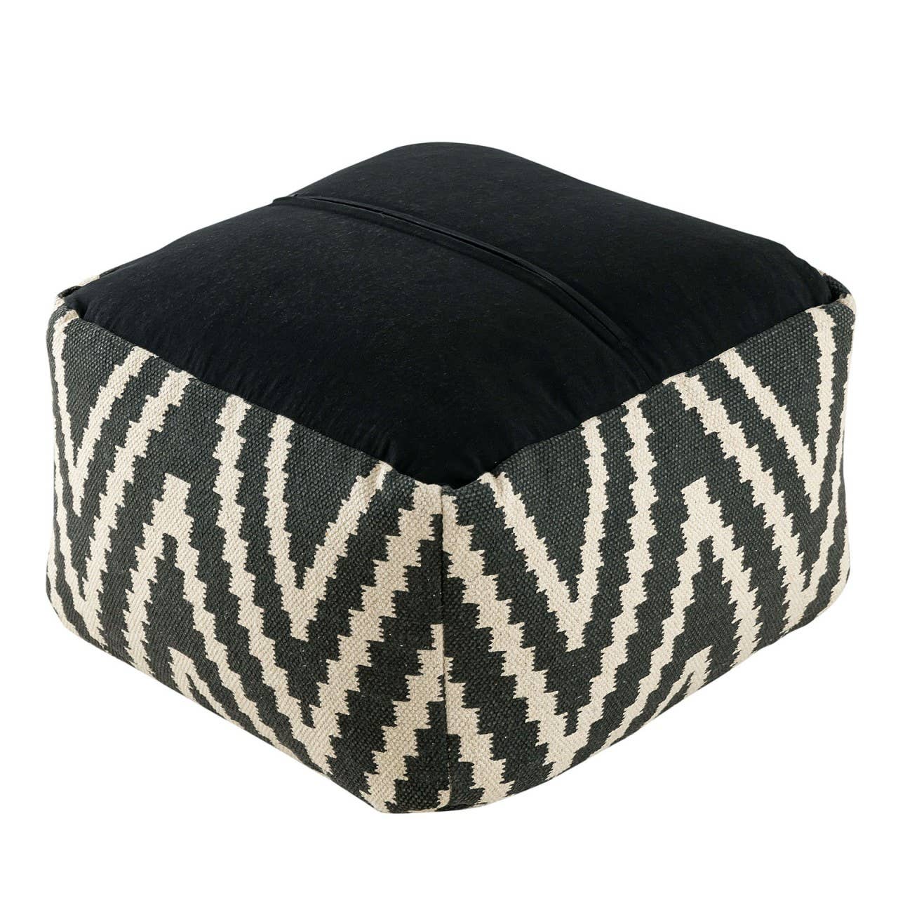 Voglrieder - Wholesale Pouf - Footstool 55 x 37 x 55 cm Pouf Kilim Bode76