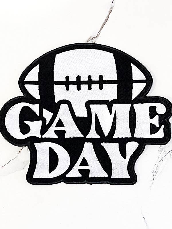 Emblema Bordado de Grande Dia de Jogo por atacado de Nash Grey