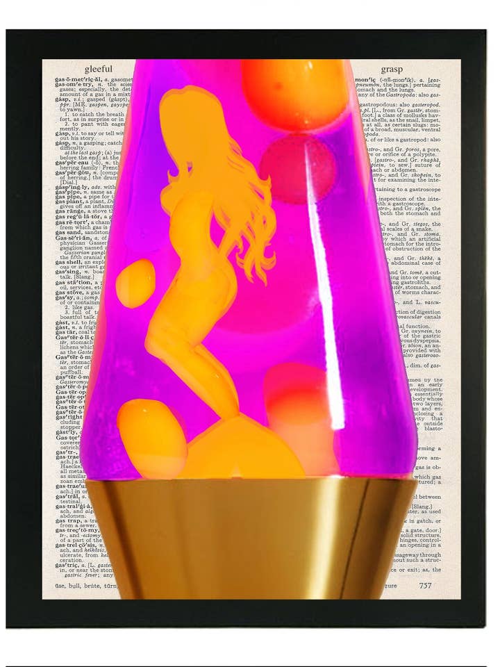 LAVA LÂMPADA 3 PC LIGADO PAREDE ARTE por atacado de ARTNWORDZ LLC