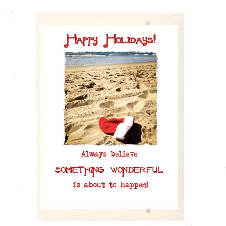 HOLIDAY Always believe something wonderful is about happen for wholesale by Paperlove Boutique