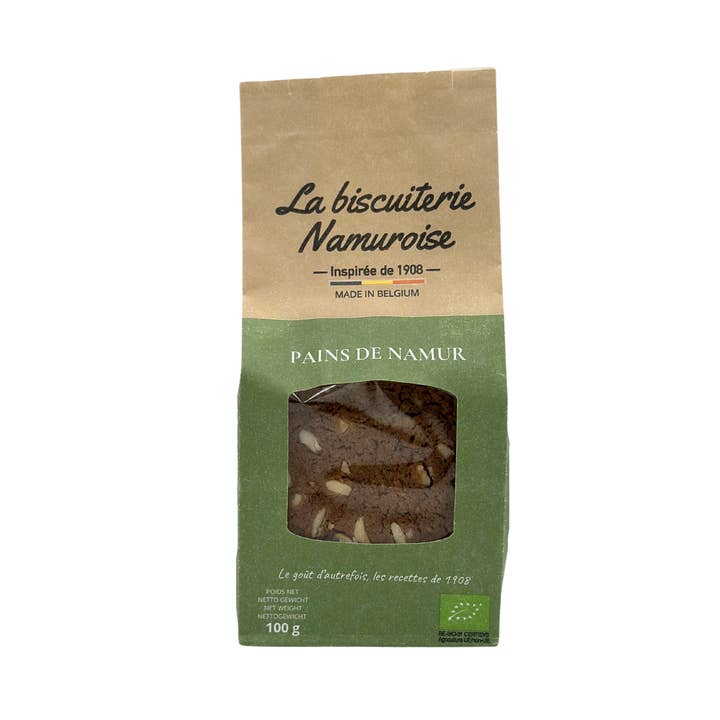La Biscuiterie Namuroise - Wholesale Cookie - Biscuits - Namur Breads - ORGANIC (BAG 100g)