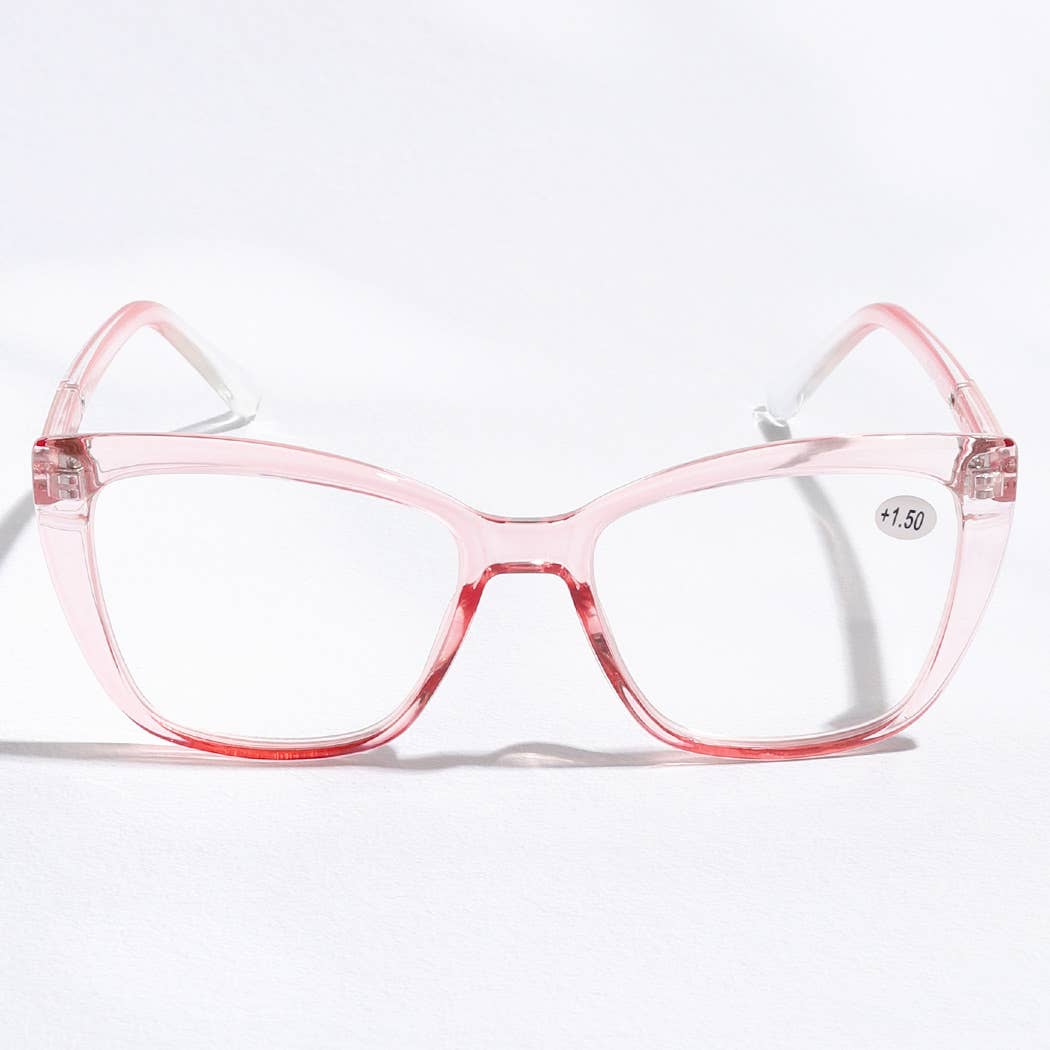 12 VERSCHILLENDE KLEUREN Modieuze leesbril met gekleurd montuur voor groothandel op Faire9
