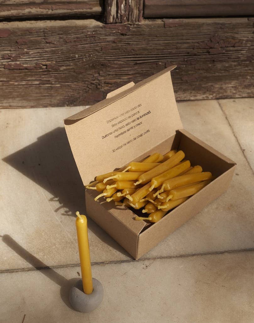 Lecot Studio - Wholesale Tapered candle/candlestick - Set
Of 30 candles