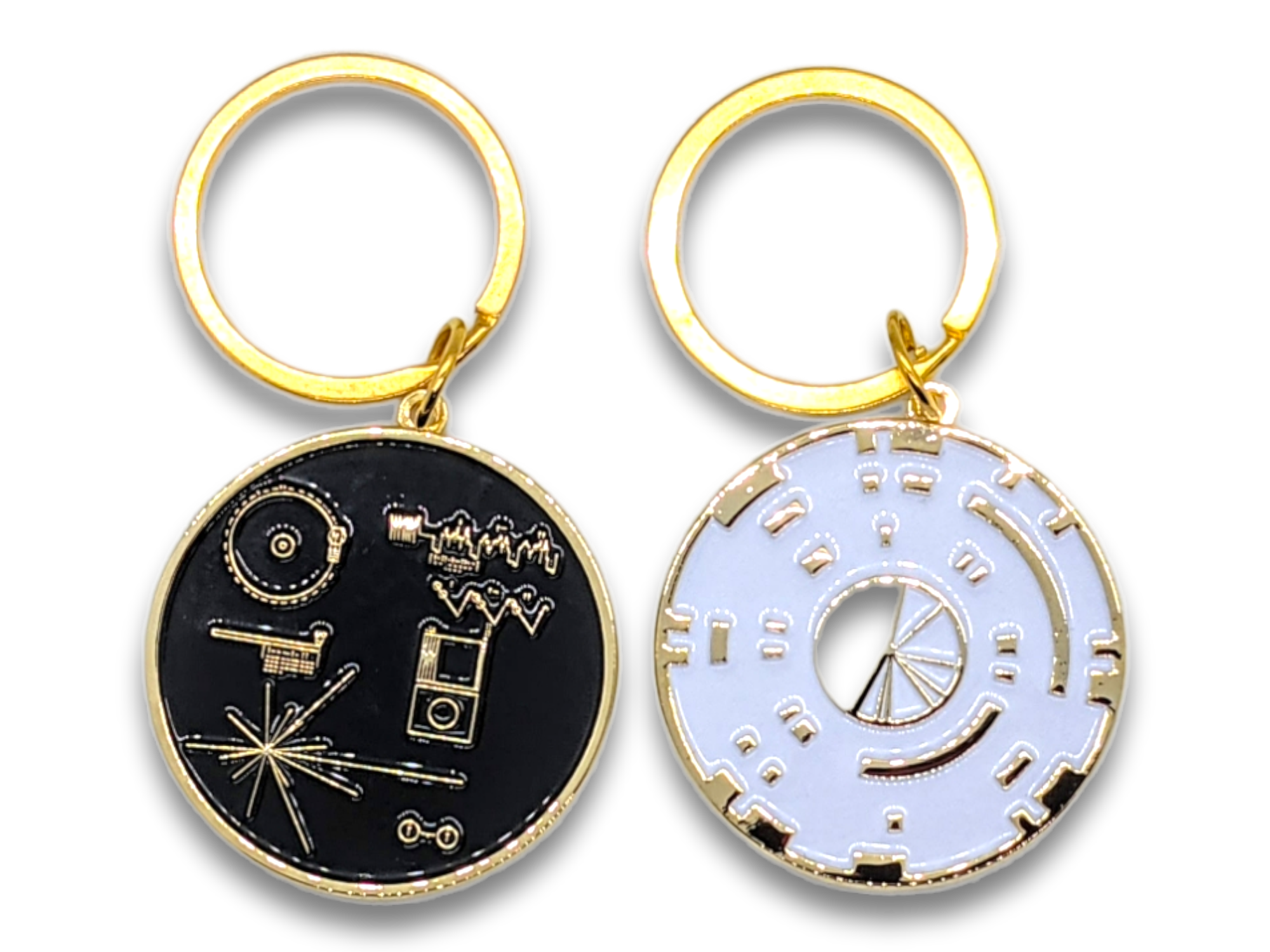 PINtelligentsia - Vendita all'ingrosso Portachiavi - Unisex - Ciondolo portachiavi bifacciale della NASA Voyager & Perseverance!4