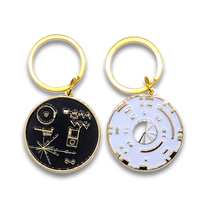 PINtelligentsia - Vendita all'ingrosso Portachiavi - Unisex - Ciondolo portachiavi bifacciale della NASA Voyager & Perseverance!4