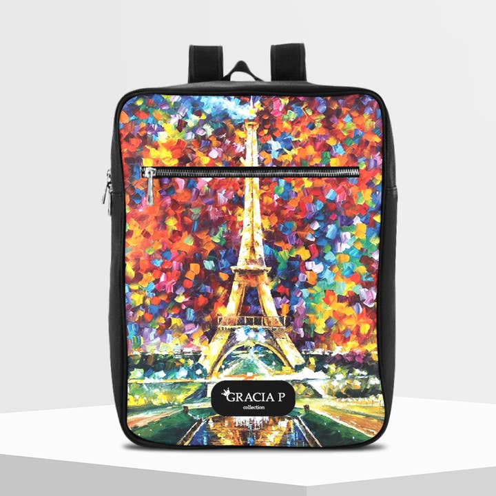 Mochila de viaje Gracia P- Made in Italy- Colores París para venta al por mayor de GLOBALSHOP SRL