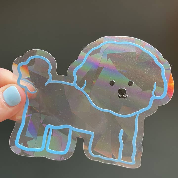 naomi wilkinson illustration - Wholesale Suncatcher - Dog Suncatcher