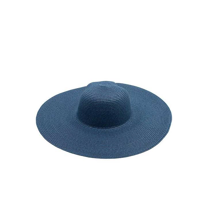 anbfashion - Wholesale Straw Hat - Women's - SOLID FLOPPY STRAW HAT 1166