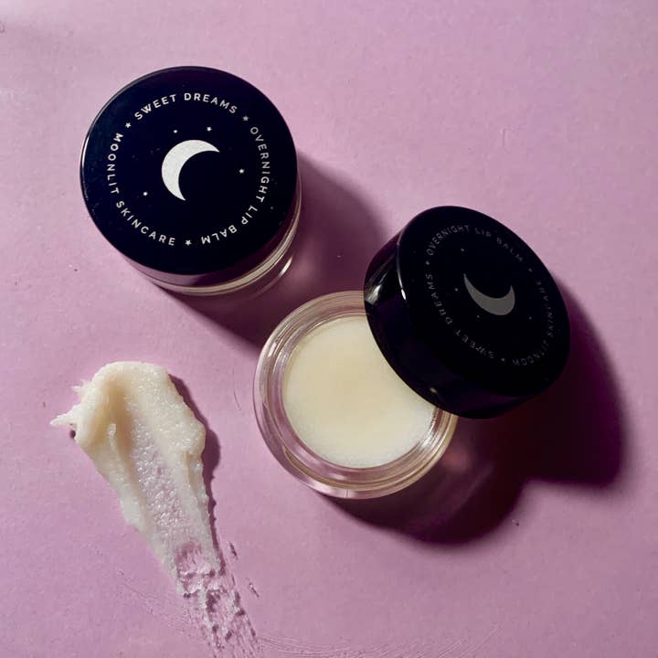 Moonlit Skincare - Wholesale Lip Balm - Sweet Dreams Overnight Lip Balm3