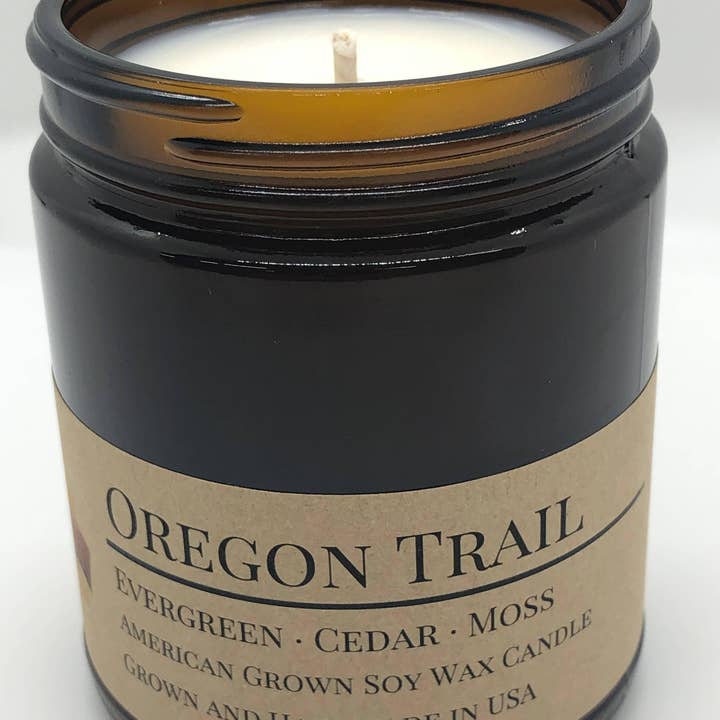 VIAI Beauty - Wholesale Jar/Filled Candle - Scented Soy Wax Candle (8.0 oz) 50-60 Hour Burn Time, Cotton Wick, Amber Glass Jar, Grown and Made in USA -4