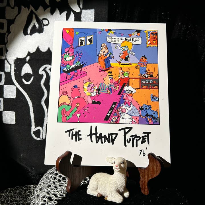 The Hand Puppet in 76' 8x10" Art Print for wholesale by LambRot Art