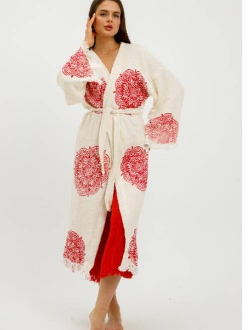 Abito Mandala per la vendita all'ingrosso da parte di Nida Lu Handmade