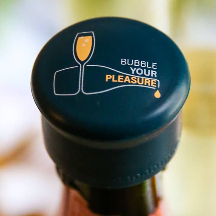 CapaBubbles® | Bullez Votre Plaisir | Bouchon de Champagne pour la vente par CapaBunga®