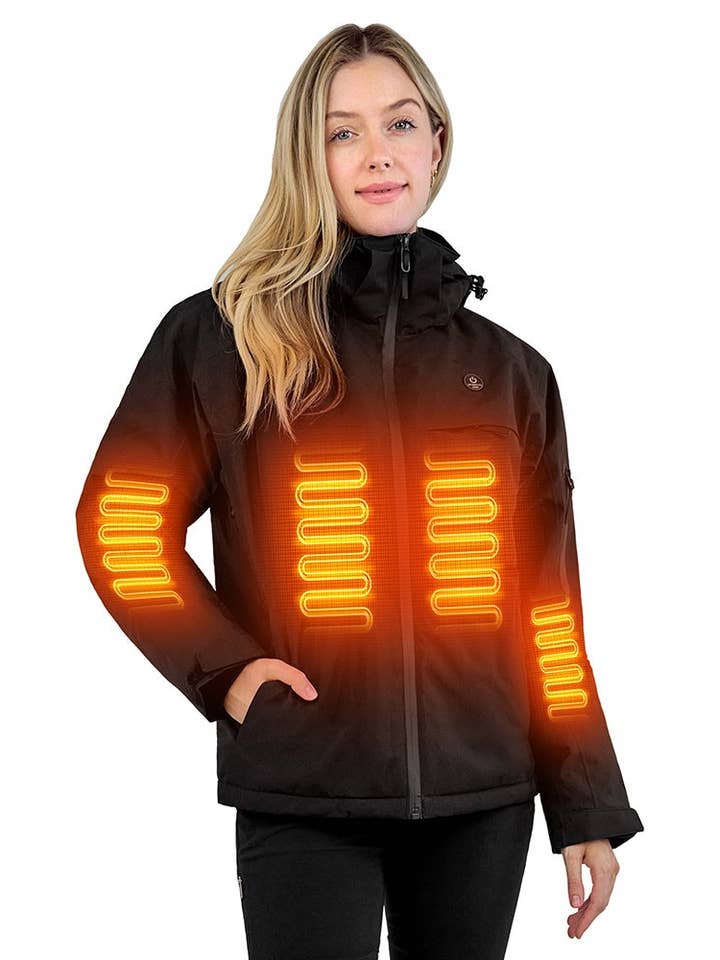 Antarctica Outdoors - Wholesale Jacket - Women's - ANTARCTICA GEAR Heated Jacket, Ski Jacket Coat For Women Winter Coat32