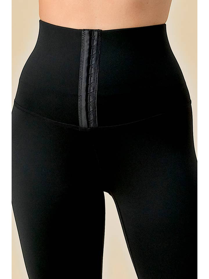 Zwart TC05 Faja Hook & Eye Tape Tummy Control broek voor groothandel op Faire10