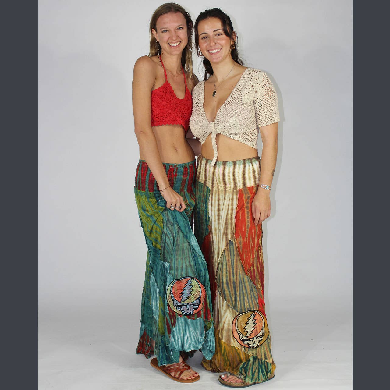 Jayli Clothing - Wholesale Skirt - Women's - Psychedelic Stitch Maxi Skirt8