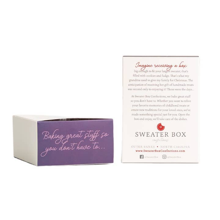 Sweater Box Confections - Wholesale Cookie - Lavender Lemon Cookies