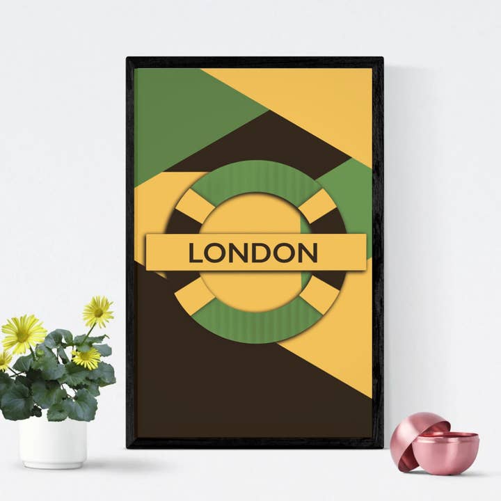 Jamaica London Print | Wall art | A4 for wholesale by FNIC designs