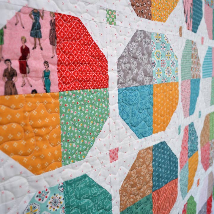 Purple Daisy Quilt Designs - Wholesale Quilt - Patricia Quilt Pattern5