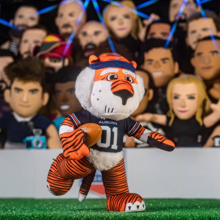 Uncanny Brands - Vente Peluche – enfant et bébé - Figurine en peluche Bleacher Creatures Auburn Tigers Aubie de 10 pouces