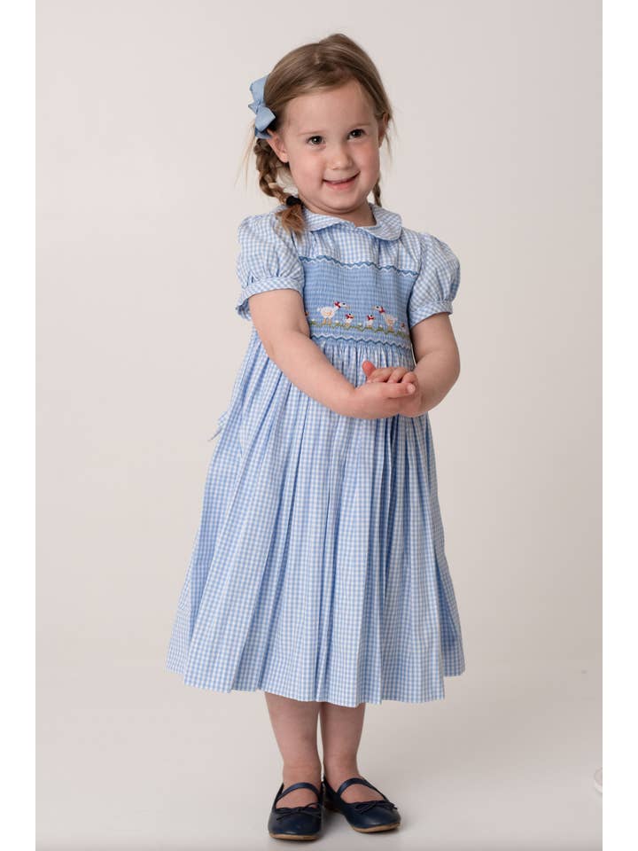 Annafie London Ltd - Wholesale Dress - Kids - BENITA smocked dress *SALE*4