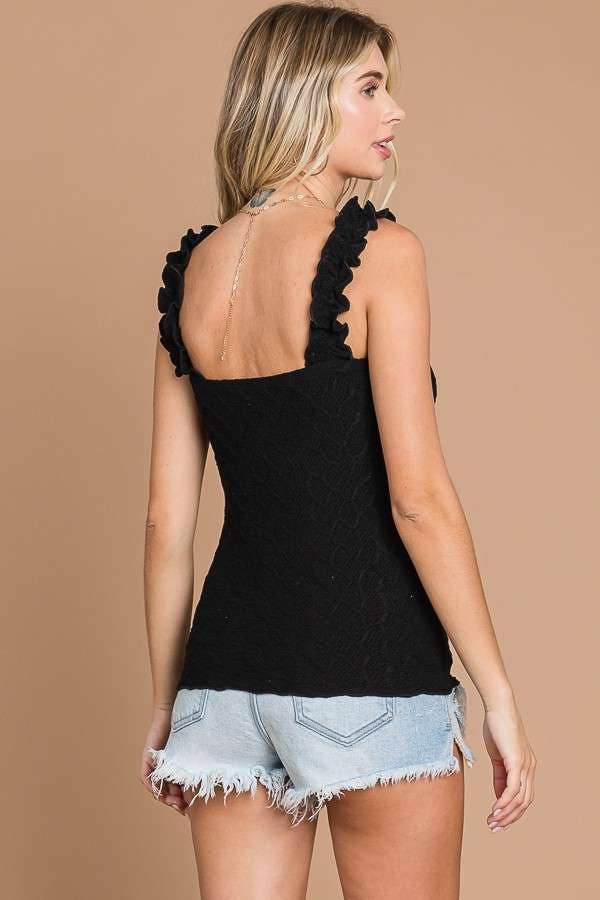 Culture Code – wholesale Blus - Dam – CJC1685 - VOLANGAXELBAND TUBTOPP3