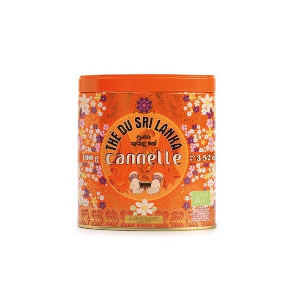 Organic Black tea with Cinnamon / Sri Lanka 100g for wholesale by terre d'Oc