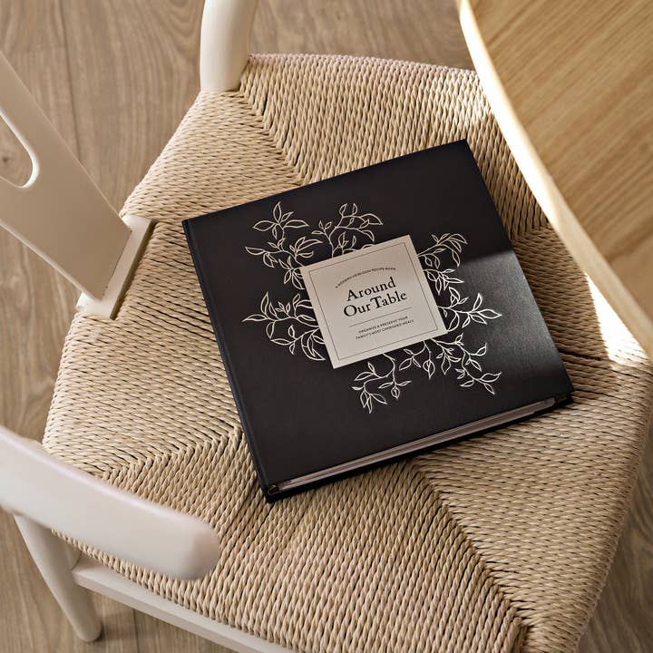 Paige Tate & Co. - Wholesale Cookbooks & Food - Around Our Table: Blank Recipe Book with Recipe Cards 1