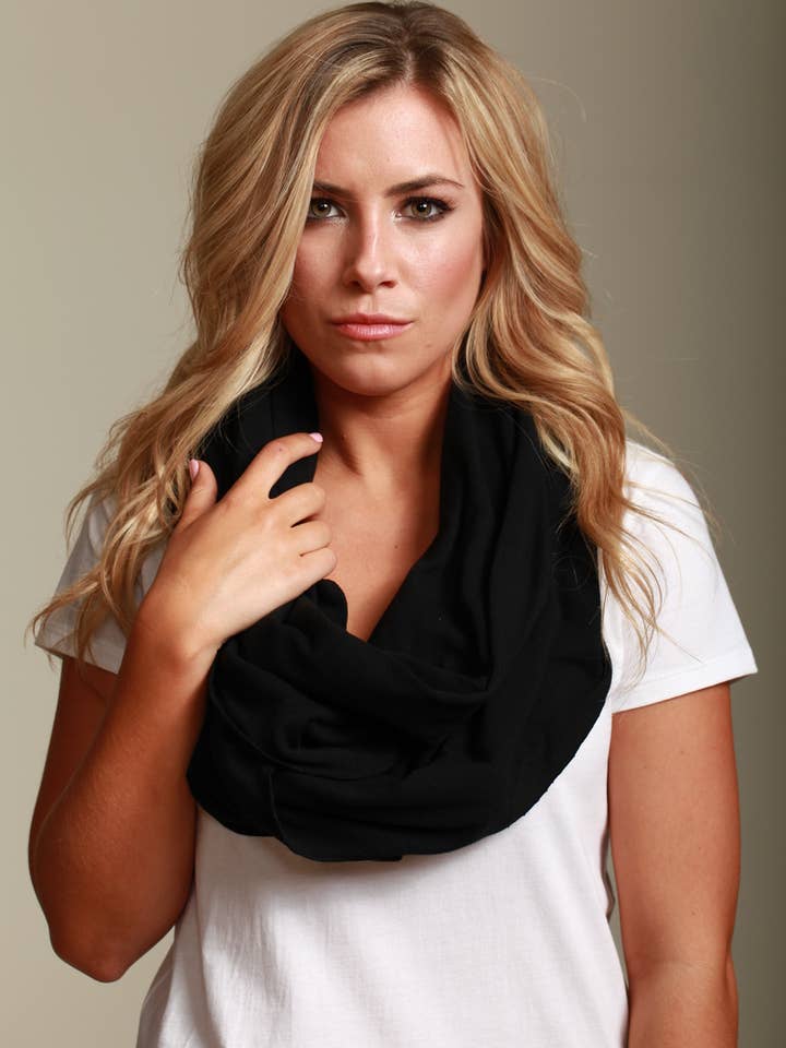 Black Sleeper Scarf for wholesale by Sleeper Scarf