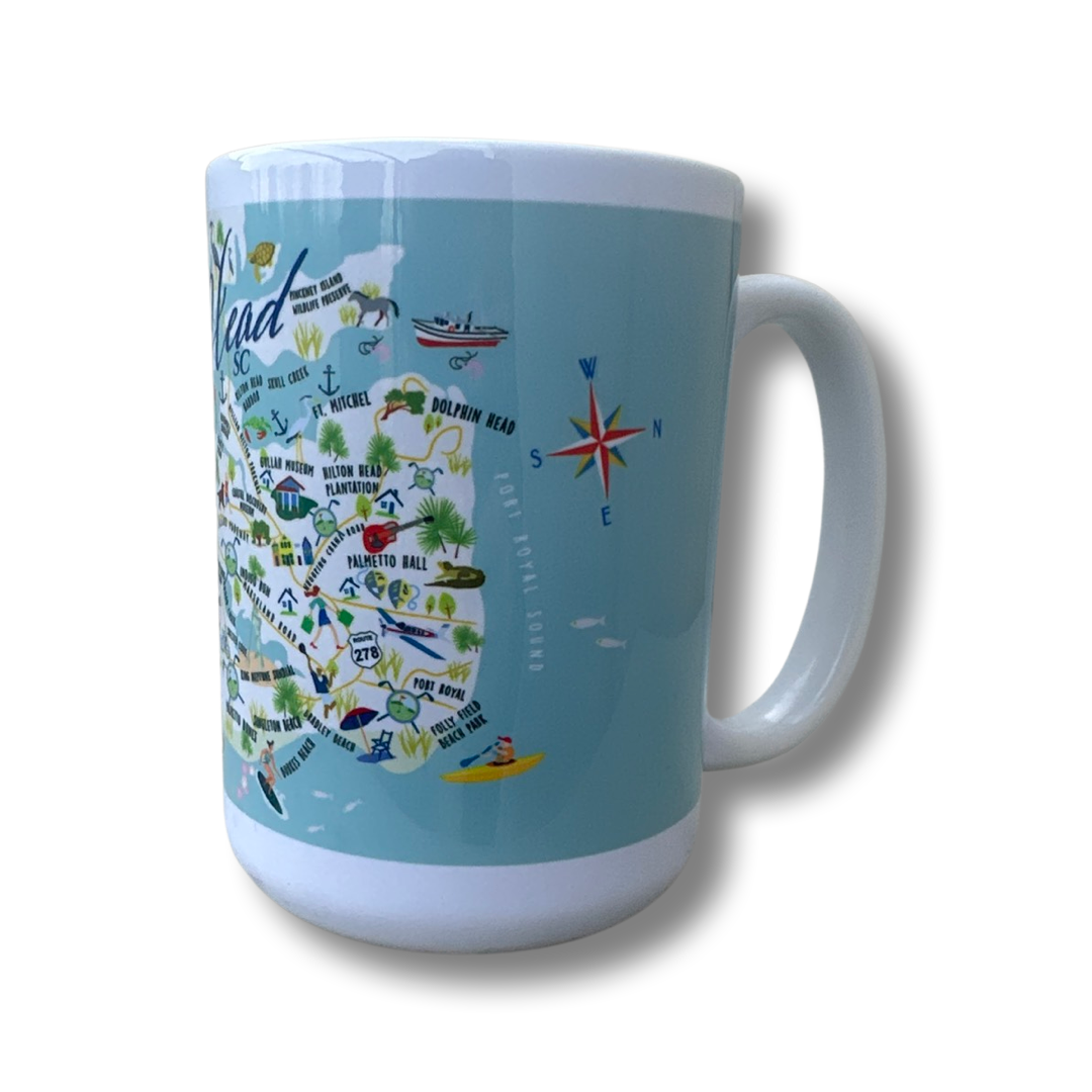 Galleyware - Wholesale Coffee Mug - Hilton Head 15-oz. Ceramic Mug2