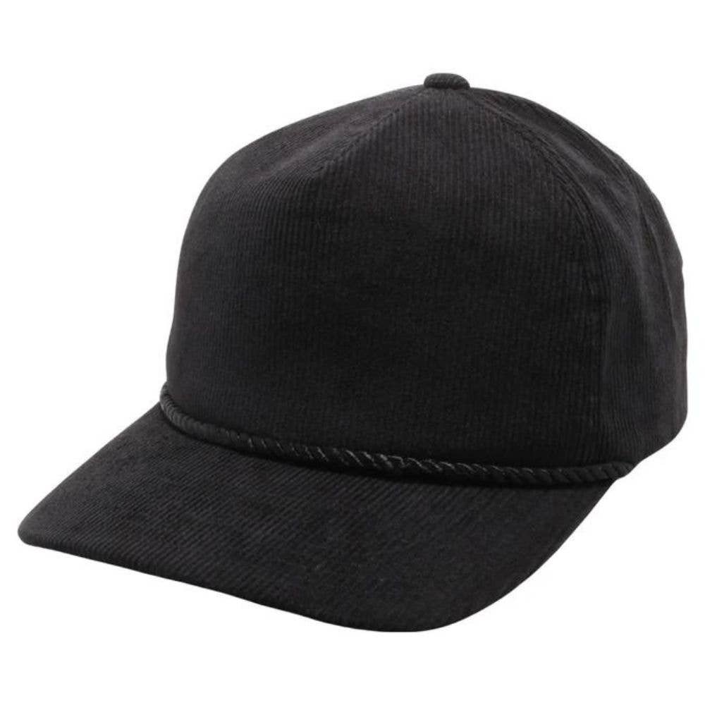 DOBBI - Wholesale Baseball Cap - Women's - Five Panel Corduroy Unstructured Rope0