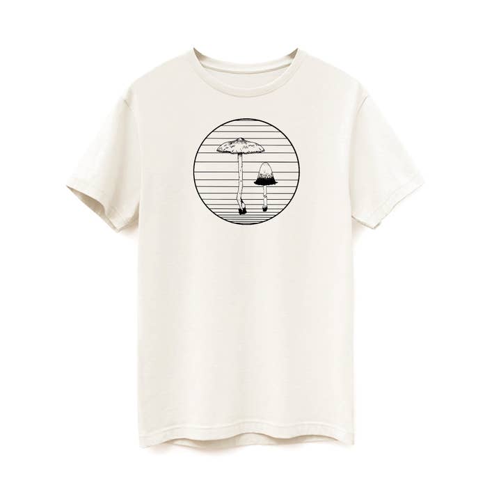 The MUSHROOM Tee for wholesale by Barge North