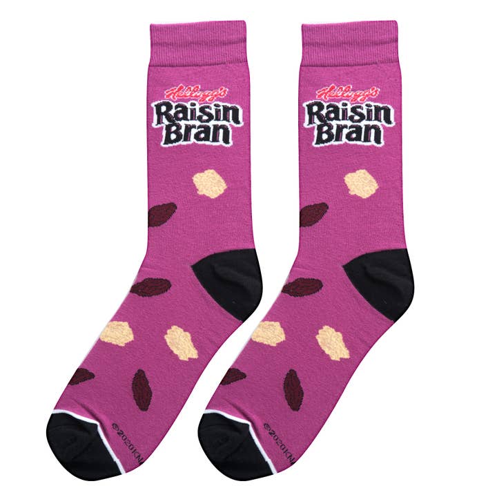 Raisin Bran Socks for wholesale by Cool Socks