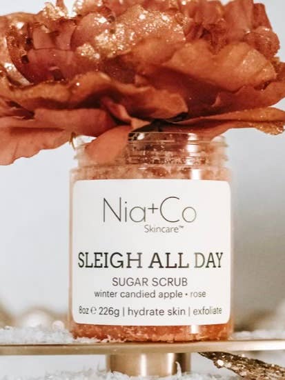 Sleigh Hele dagen Sukker Scrub for engroshandel hos Nia+Co Skincare